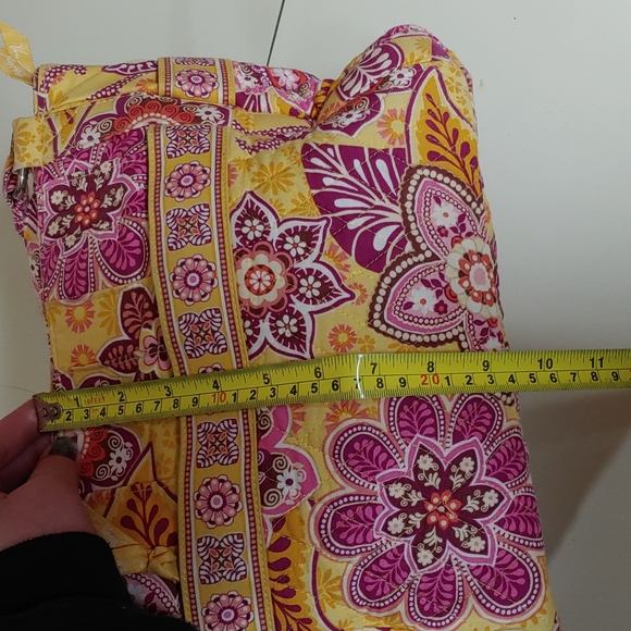 Vera Bradley Bali Gold Shoulder Bag - Picture 14 of 16